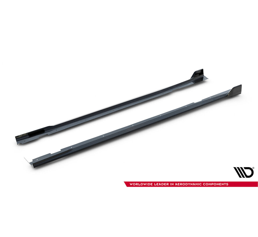 Maxton Design Prepreg Carbon Fiber Side Skirts BMW X7 M-Pack G07 Facelift