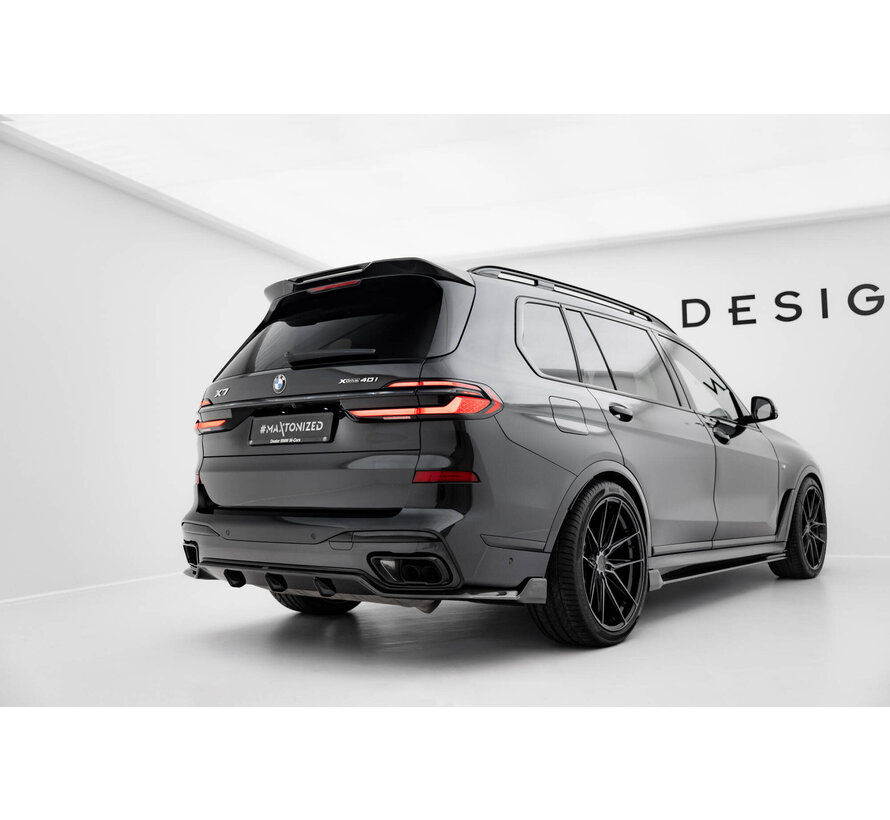 Maxton Design Prepreg Carbon Fiber Rear Diffuser BMW X7 M-Pack G07 Facelift
