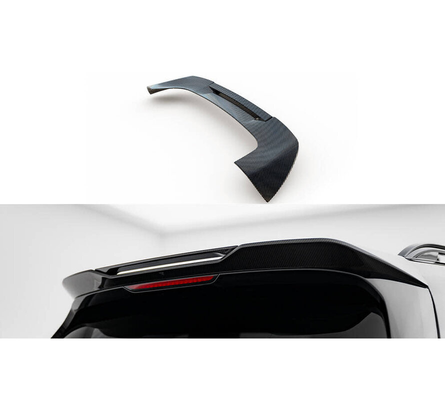 Maxton Design Prepreg Carbon Fiber Tailgate Spoiler BMW X7 M-Pack G07 Facelift