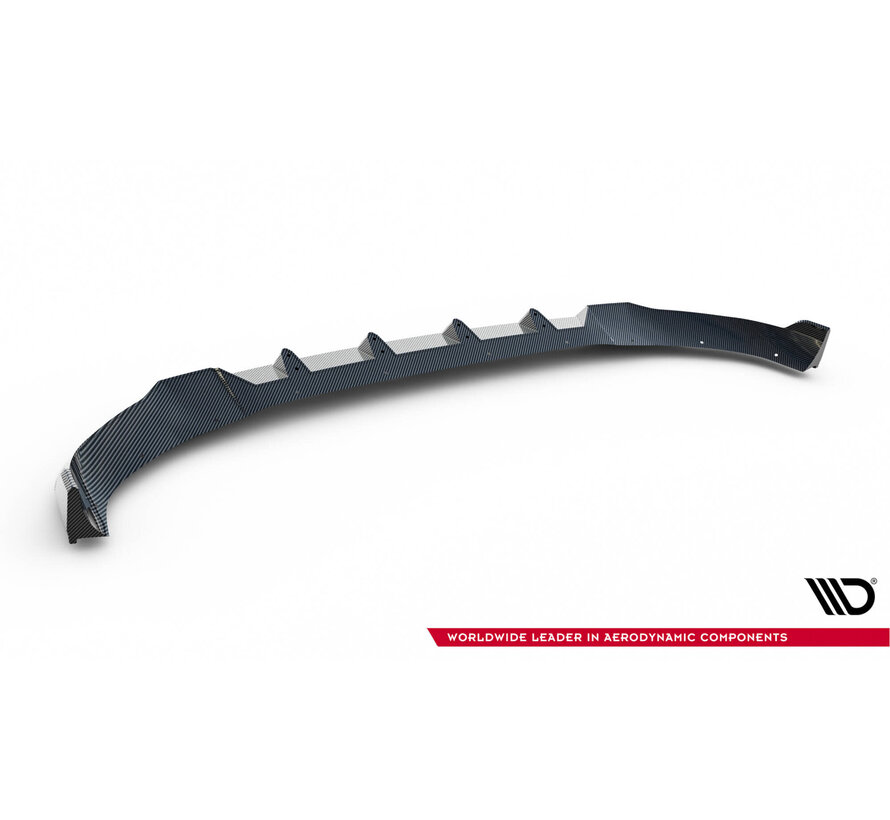 Maxton Design Prepreg Carbon Fiber Front Splitter BMW X7 M-Pack G07 Facelift