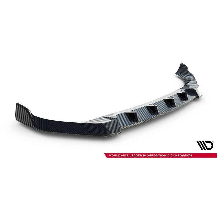 Maxton Design Prepreg Carbon Fiber Front Splitter BMW X7 M-Pack G07 Facelift