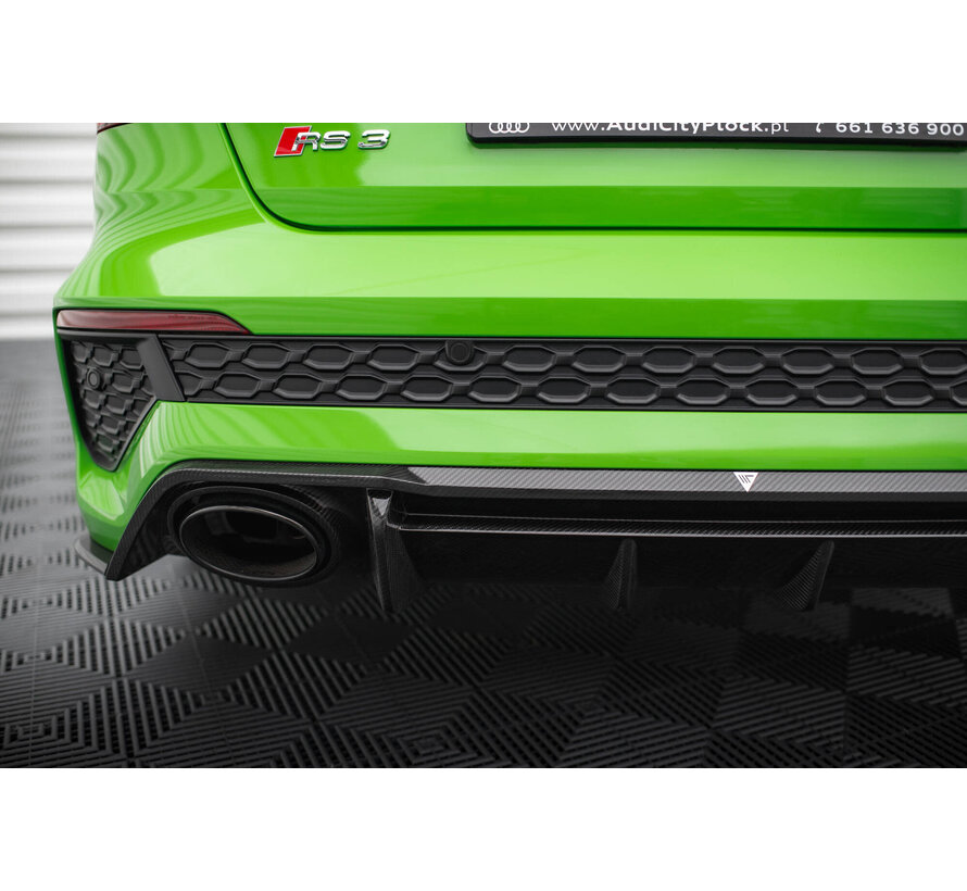 Maxton Design Prepreg Carbon Fiber Rear Diffuser Audi RS3 8Y
