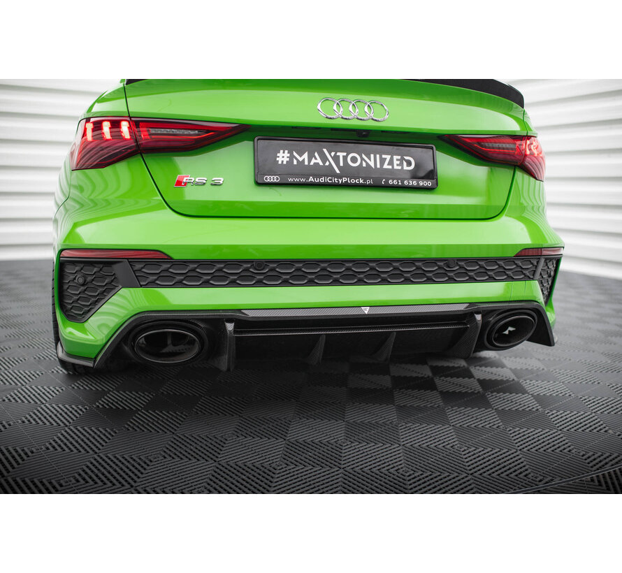 Maxton Design Prepreg Carbon Fiber Rear Diffuser Audi RS3 8Y