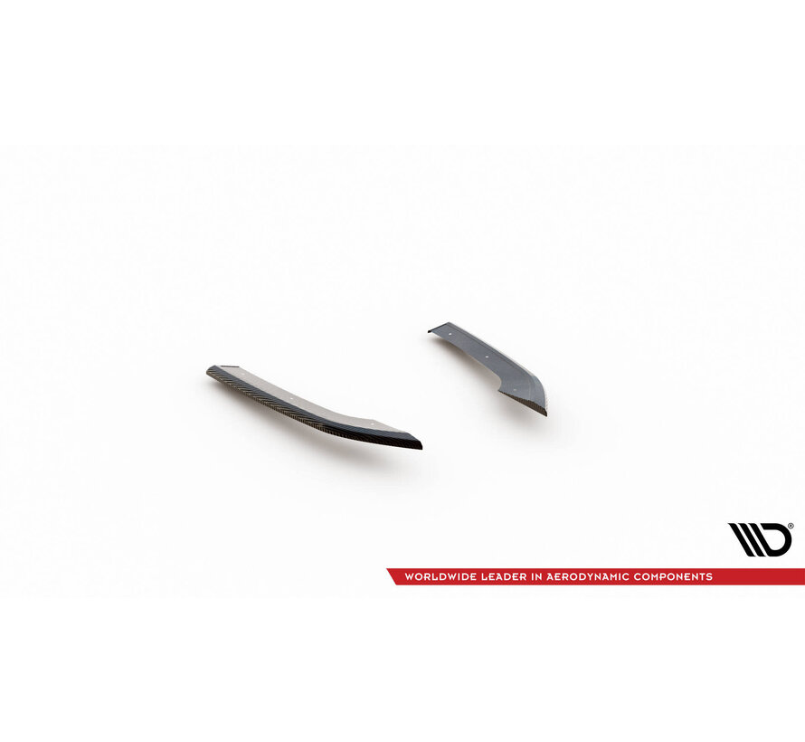 Maxton Design Prepreg Carbon Fiber Rear Side Splitters Audi RS3 Sportback 8Y