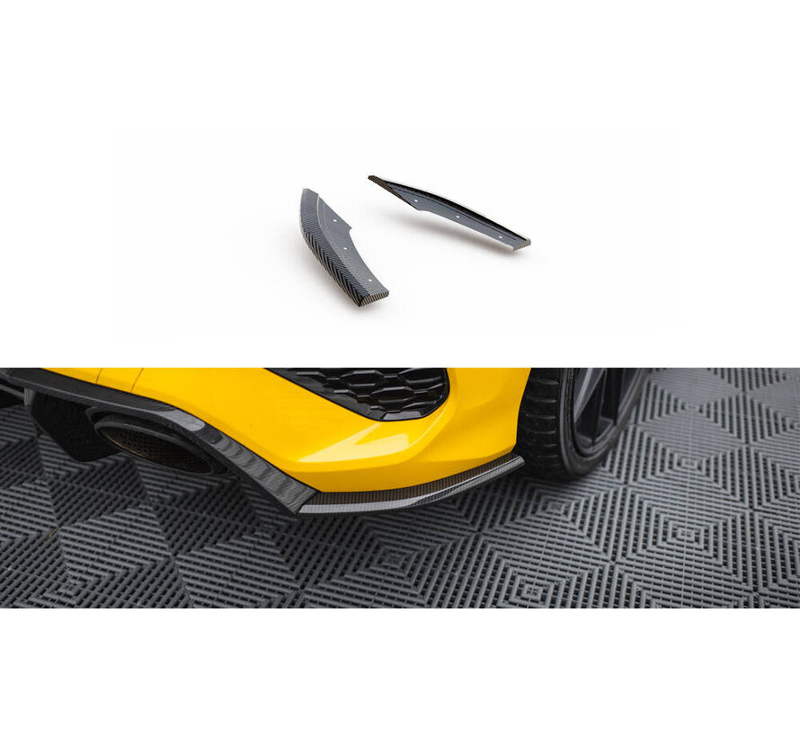 Maxton Design Prepreg Carbon Fiber Rear Side Splitters Audi RS3 Sportback 8Y