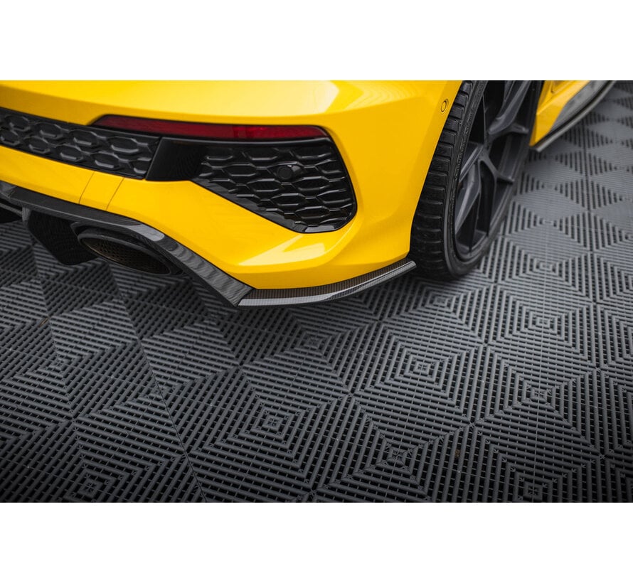 Maxton Design Prepreg Carbon Fiber Rear Side Splitters Audi RS3 Sportback 8Y