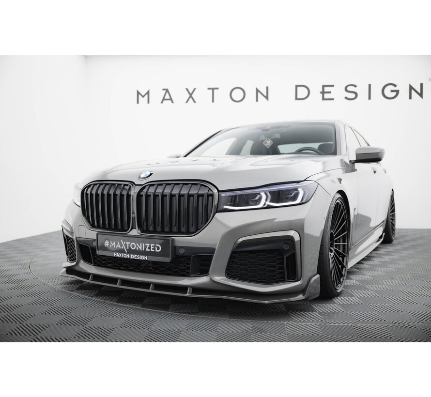 Maxton Design Set of Prepreg Carbon Fiber Splitters BMW 7 M-Pack G11 Facelift