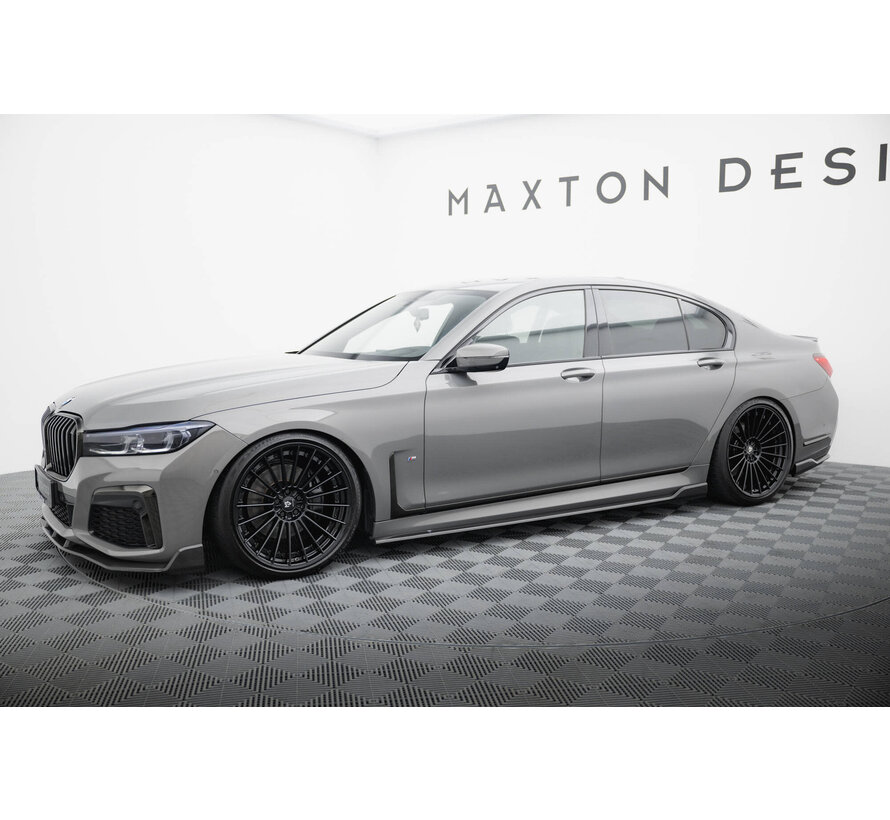 Maxton Design Set of Prepreg Carbon Fiber Splitters BMW 7 M-Pack G11 Facelift