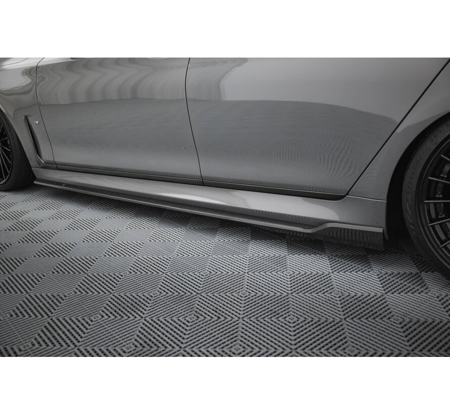 Maxton Design Set of Prepreg Carbon Fiber Splitters BMW 7 M-Pack G11 Facelift
