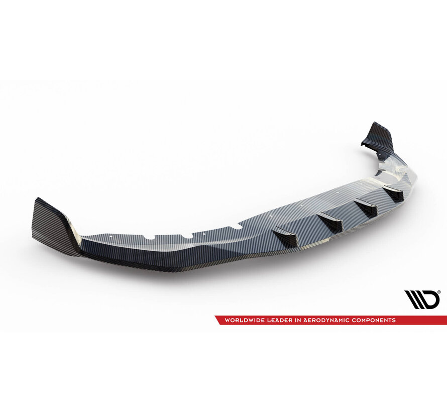 Maxton Design Prepreg Carbon Fiber Front Splitter + ABS Splitter BMW 7 M-Pack G11 Facelift