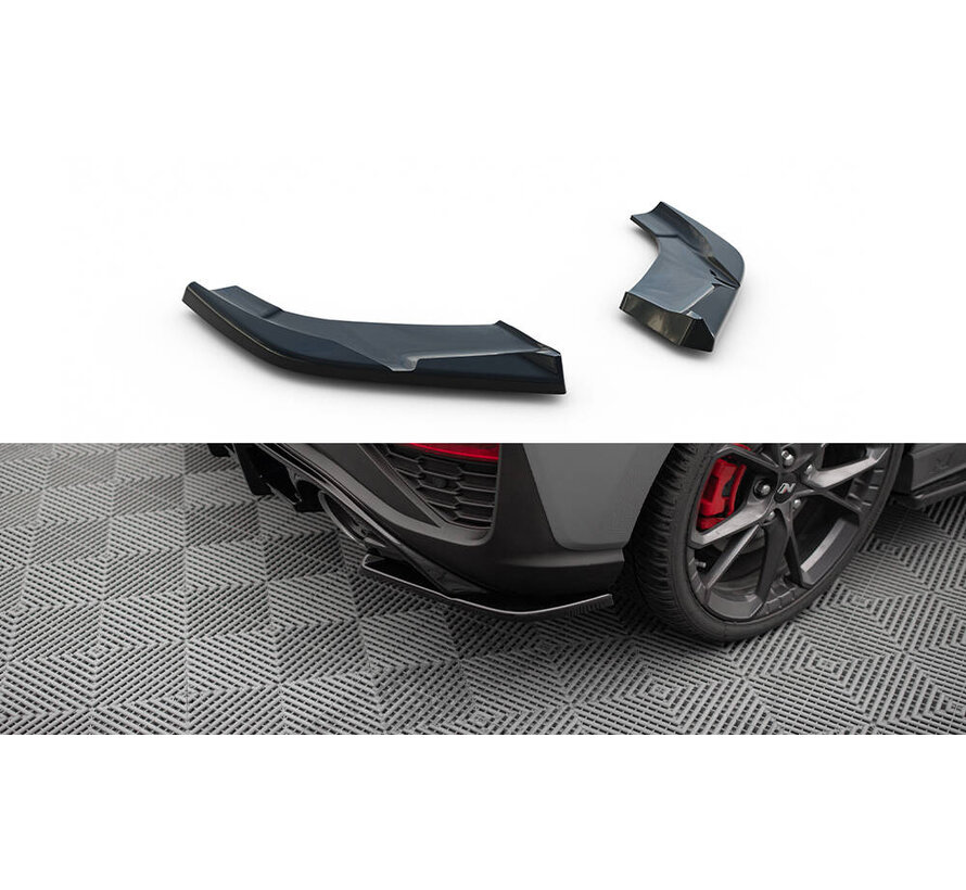 Maxton Design Rear Side Splitters V.5 Hyundai I30 N Hatchback Mk3 Facelift