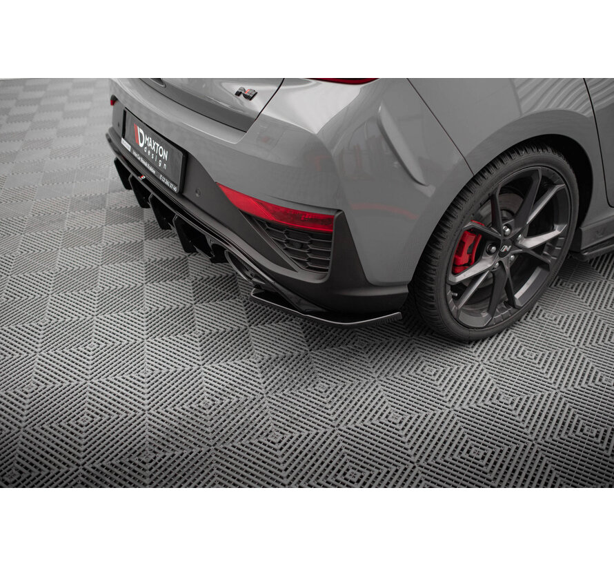 Maxton Design Rear Side Splitters V.5 Hyundai I30 N Hatchback Mk3 Facelift