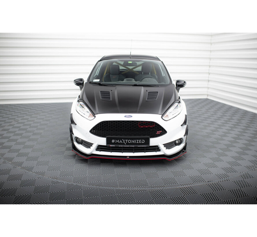 Maxton Design Front Splitter V.5 Ford Fiesta ST Mk7 Facelift