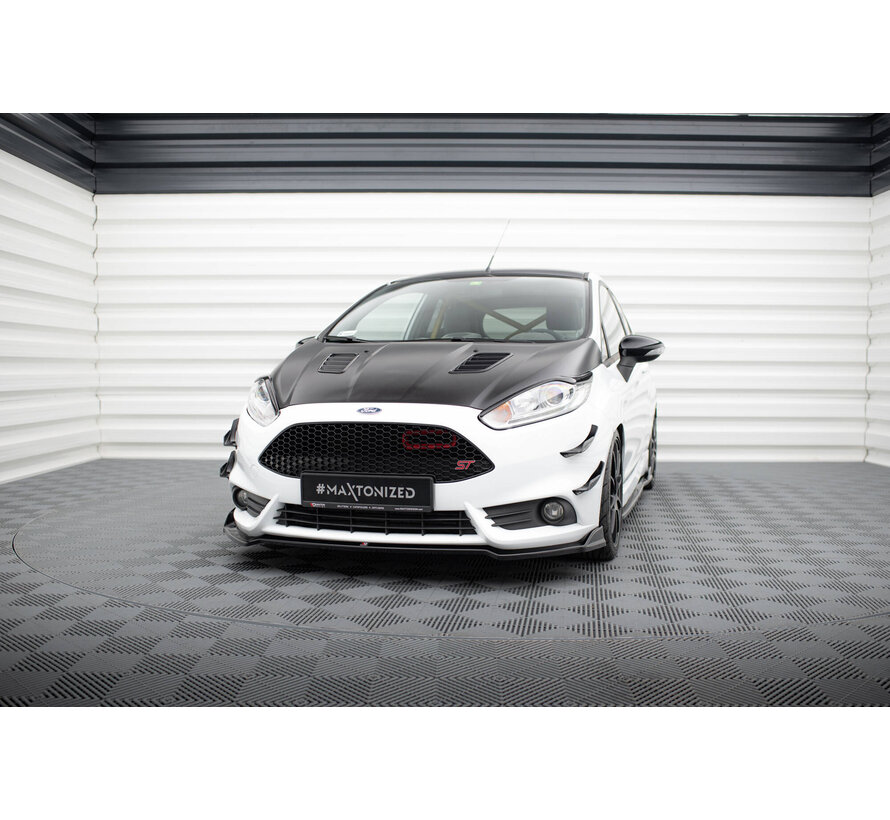 Maxton Design Front Splitter V.5 Ford Fiesta ST Mk7 Facelift