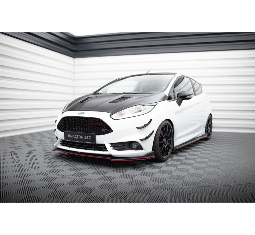 Maxton Design Front Splitter V.5 Ford Fiesta ST Mk7 Facelift