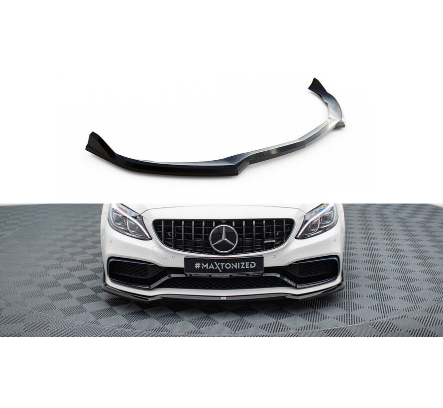 Maxton Design Front Splitter V.3 Mercedes-AMG C63 Sedan / Estate W205 / S205