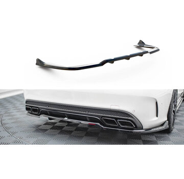 Maxton Design Maxton Design Rear Splitter (with vertical bars) Mercedes-AMG C63 Sedan / Estate W205 / S205