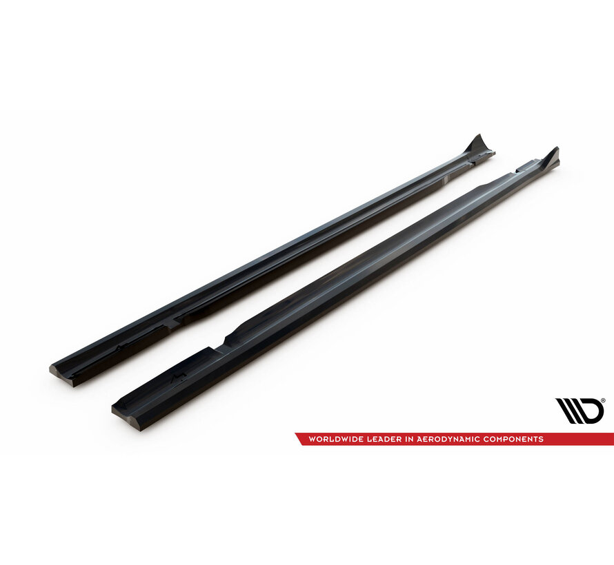 Maxton Design Side Skirts Diffusers V.2 Mercedes-AMG C63 Sedan / Estate W205 / S205