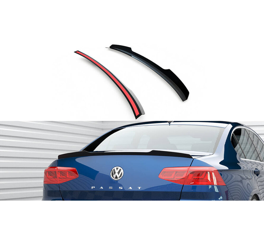 Maxton Design Spoiler Cap Volkswagen Passat Sedan R-Line Mk8