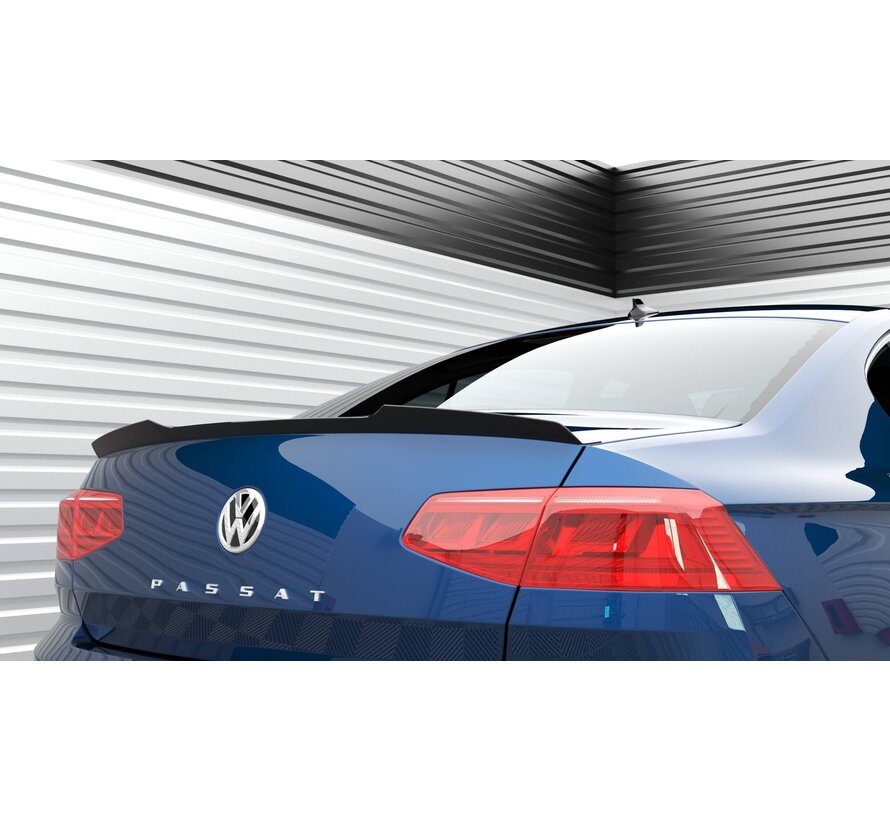 Maxton Design Spoiler Cap Volkswagen Passat Sedan R-Line Mk8