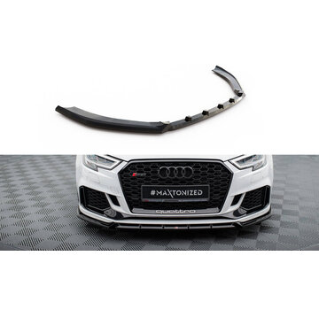 Maxton Design Maxton Design Front Splitter V.3 Audi RS3 Sedan 8V Facelift