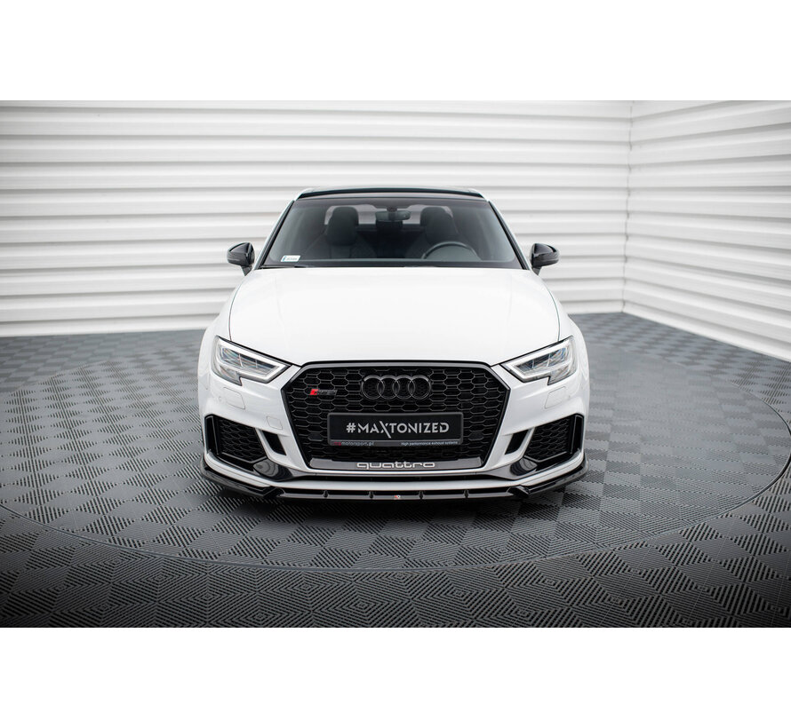Maxton Design Front Splitter V.3 Audi RS3 Sedan 8V Facelift
