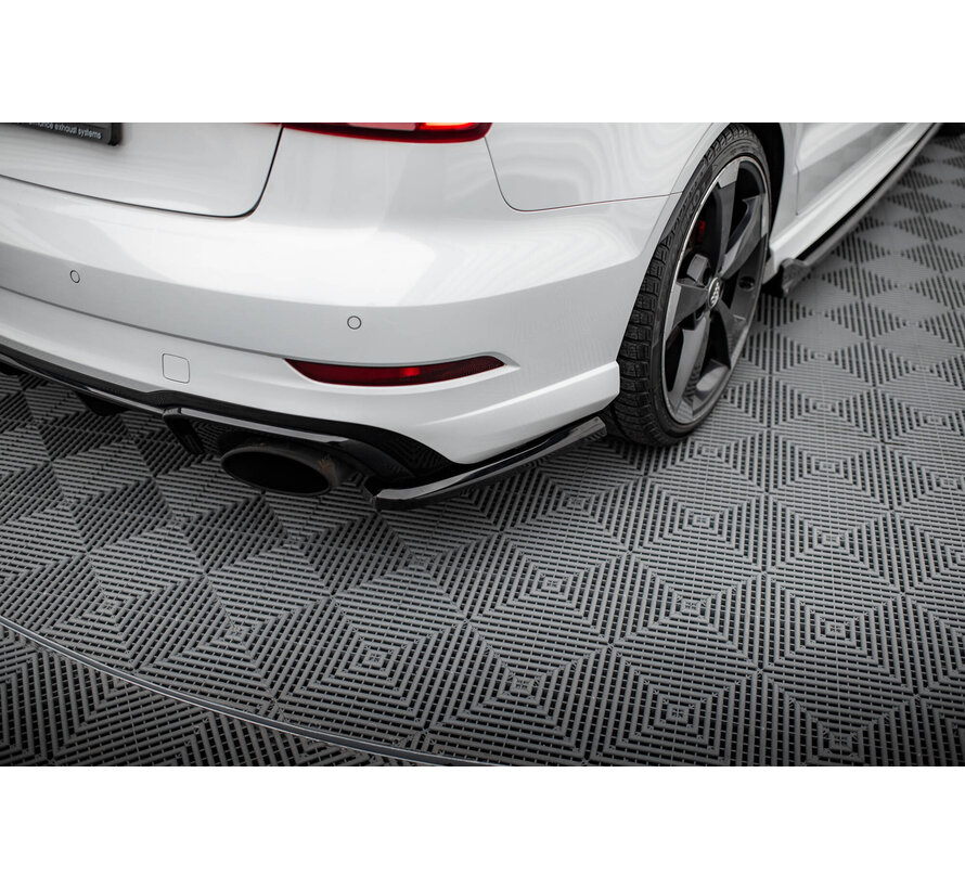 Maxton Design Rear Side Splitters V.2 Audi RS3 Sedan 8V Facelift