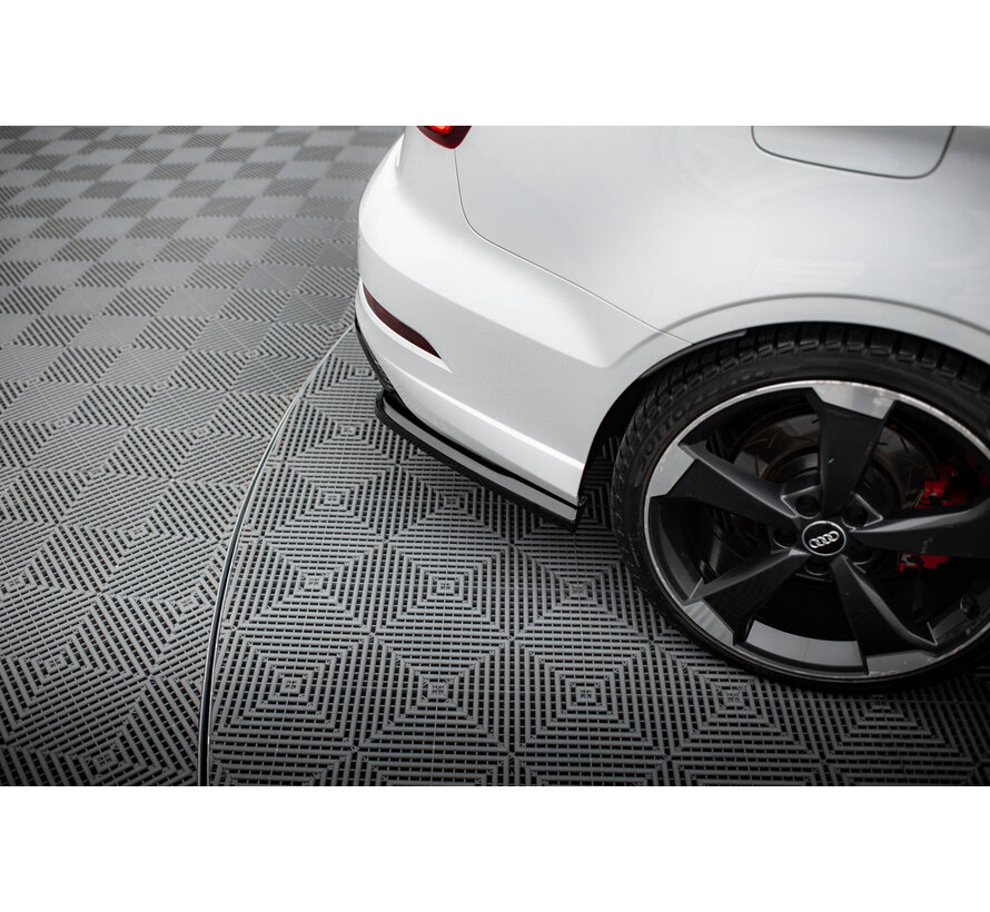 Maxton Design Rear Side Splitters V.2 Audi RS3 Sedan 8V Facelift