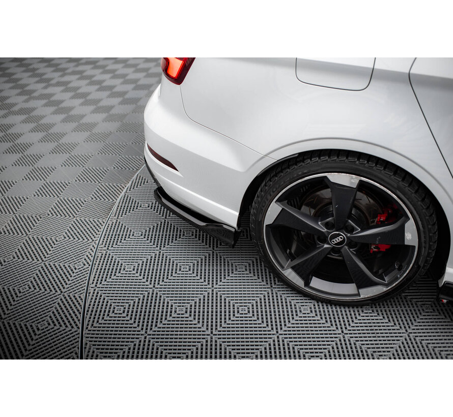 Maxton Design Rear Side Splitters V.3 Audi RS3 Sedan 8V Facelift