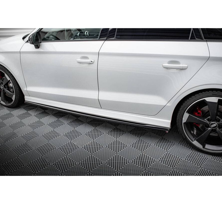Maxton Design Side Skirts Diffusers V.2 Audi RS3 Sedan 8V Facelift
