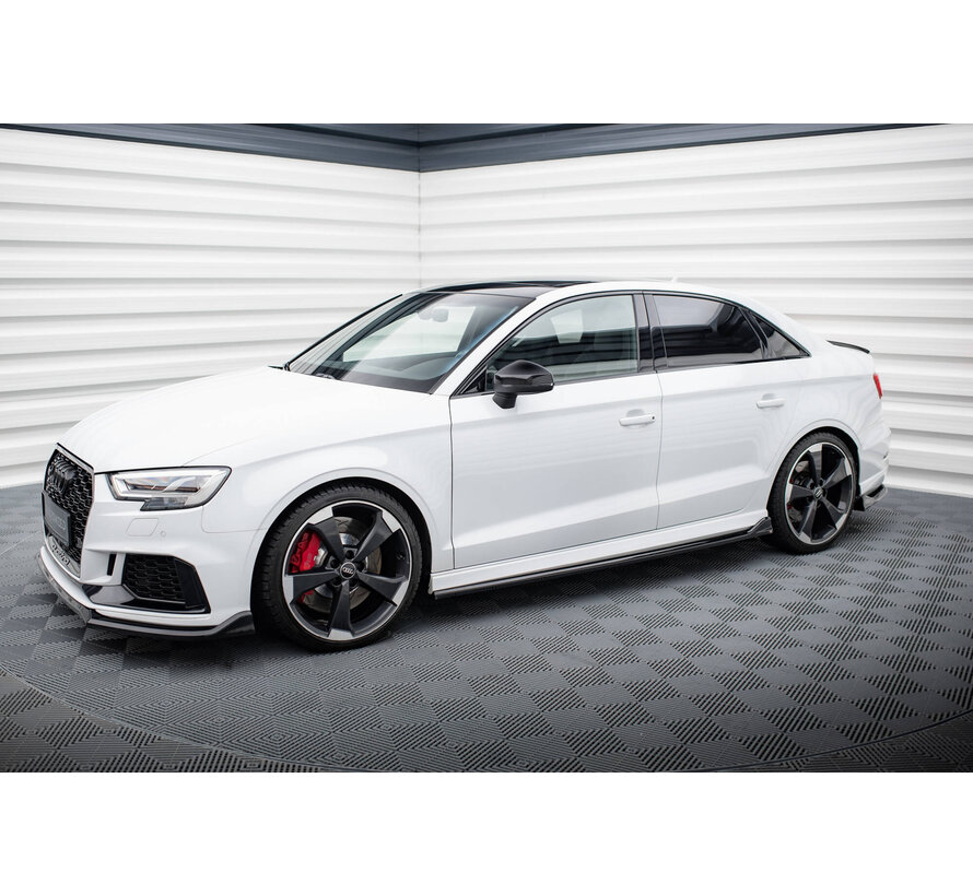 Maxton Design Side Skirts Diffusers V.3 Audi RS3 Sedan 8V Facelift