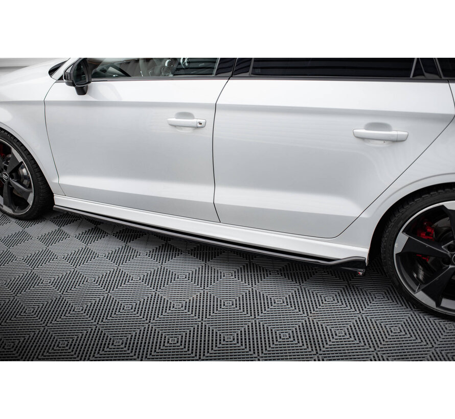 Maxton Design Side Skirts Diffusers V.3 Audi RS3 Sedan 8V Facelift