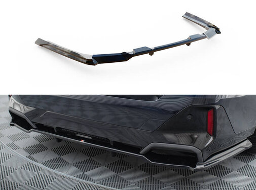 Maxton Design Maxton Design Rear Splitter (with vertical bars) V.1 passend voor BMW 5 / i5 M-Pack G60