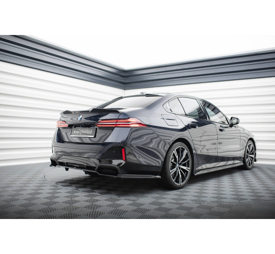 Maxton Design Rear Splitter (with vertical bars) V.1 BMW 5 / i5 M-Pack G60