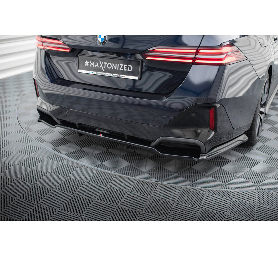 Maxton Design Rear Splitter (with vertical bars) V.1 BMW 5 / i5 M-Pack G60