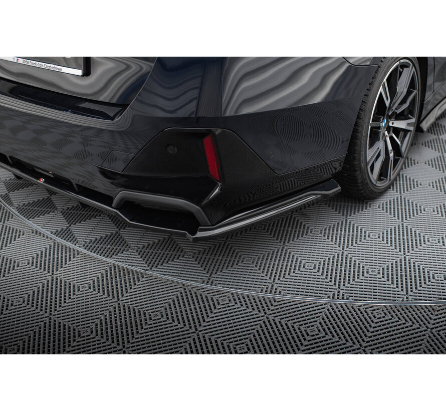 Maxton Design Rear Splitter (with vertical bars) V.1 BMW 5 / i5 M-Pack G60