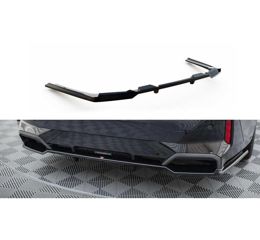 Maxton Design Rear Splitter (with vertical bars) V.2 BMW 5 / i5 M-Pack G60