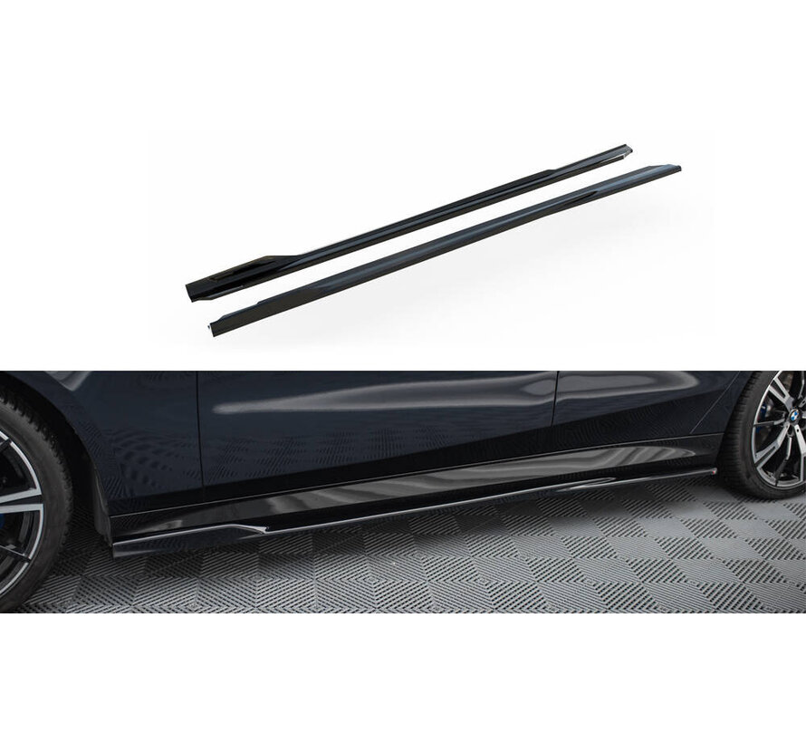 Maxton Design Side Skirts Diffusers V.2 BMW 5 M-Pack G60