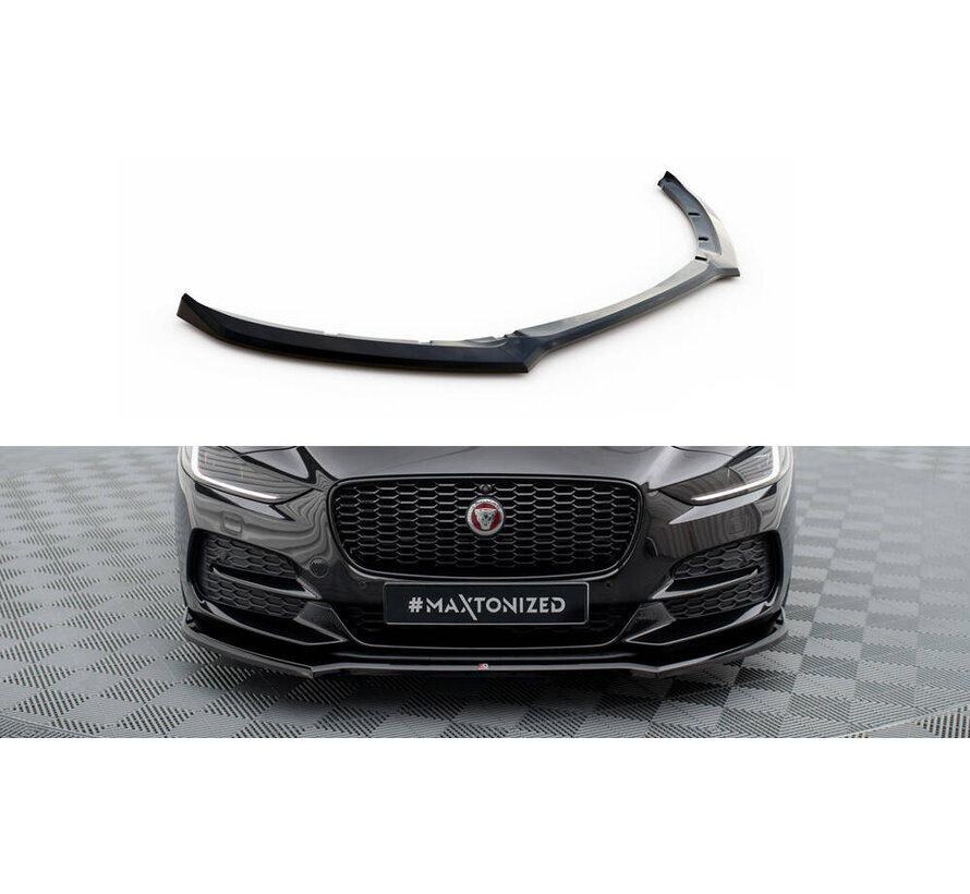 Maxton Design Front Splitter V.1 Jaguar XE X760 Facelift