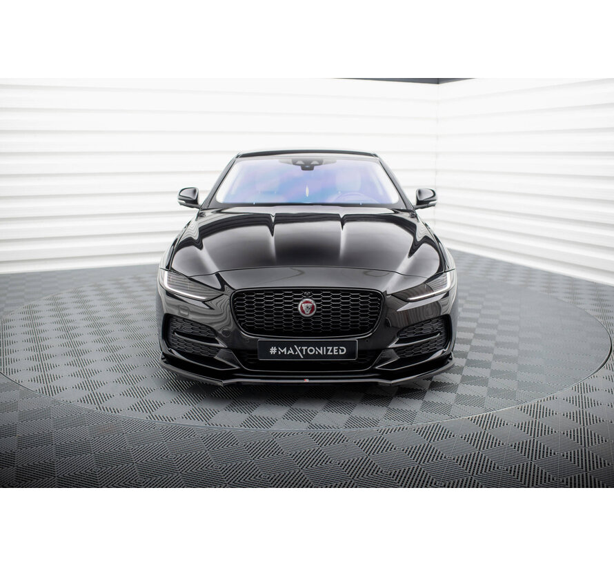 Maxton Design Front Splitter V.1 Jaguar XE X760 Facelift