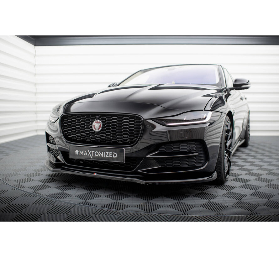 Maxton Design Front Splitter V.1 Jaguar XE X760 Facelift