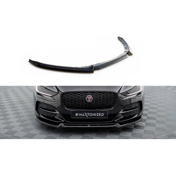 Maxton Design Maxton Design Front Splitter V.2 Jaguar XE X760 Facelift