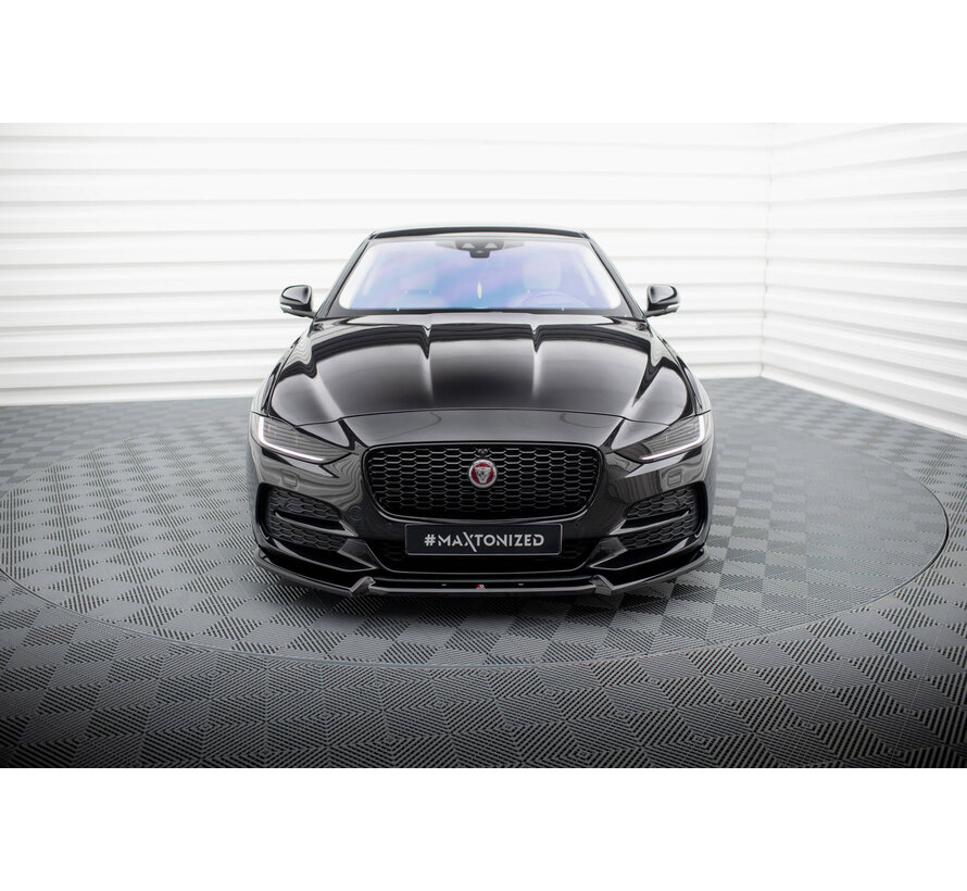 Maxton Design Front Splitter V.2 Jaguar XE X760 Facelift