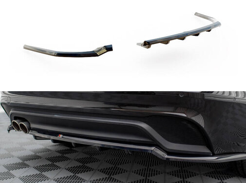 Maxton Design Maxton Design Rear Splitter (with vertical bars) Jaguar XE X760 Facelift