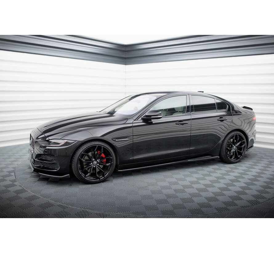 Maxton Design Side Skirts Diffusers Jaguar XE X760 Facelift