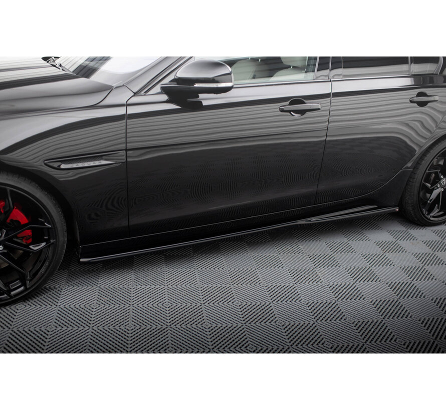 Maxton Design Side Skirts Diffusers Jaguar XE X760 Facelift