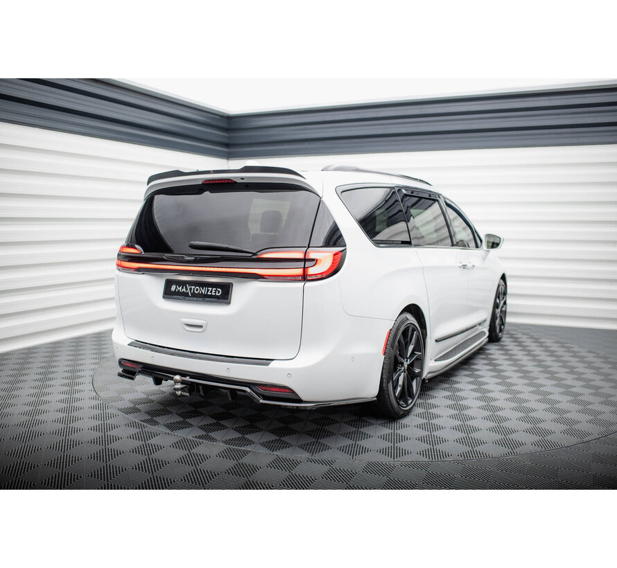 Maxton Design Rear Splitter (with vertical bars) Chrysler Pacifica Mk2 Facelift