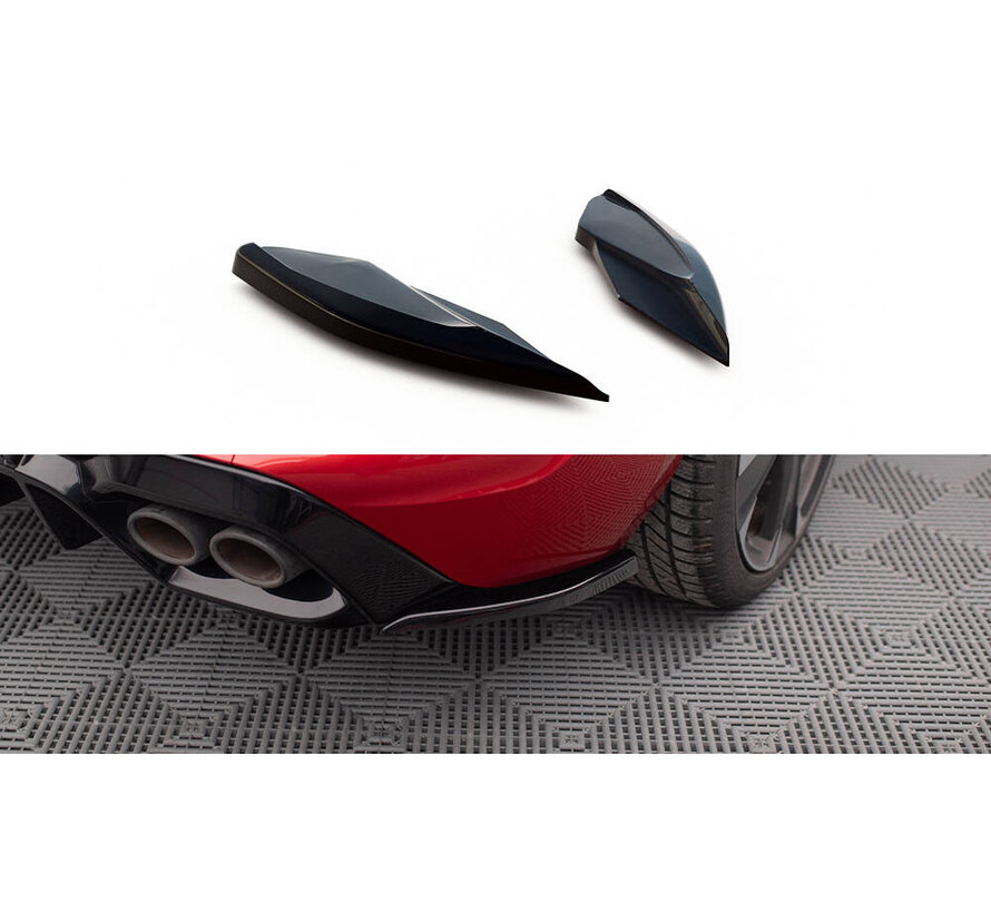 Maxton Design Rear Side Splitters V.2 Cupra Leon Hatchback Mk1