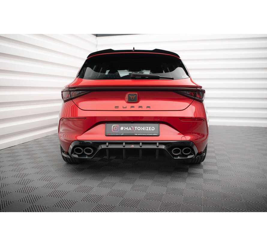 Maxton Design Rear Side Splitters V.2 Cupra Leon Hatchback Mk1