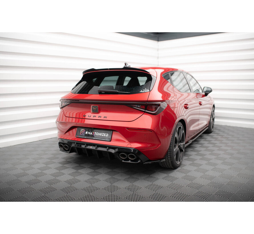 Maxton Design Rear Side Splitters V.2 Cupra Leon Hatchback Mk1